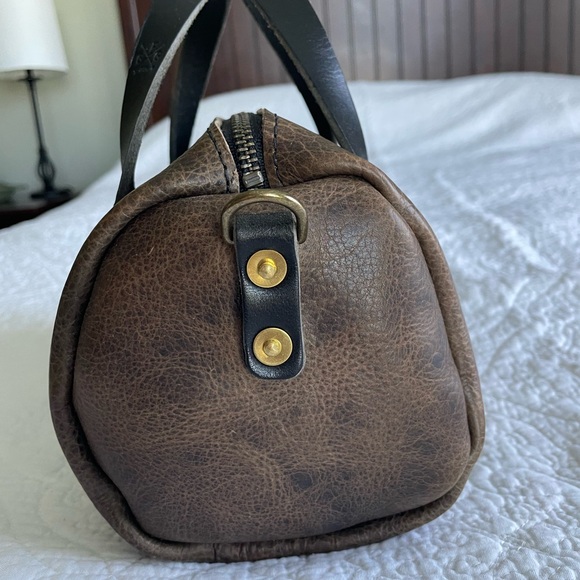 GFG Charcoal Bison Small Jane Crossbody Barrel Bag - Picture 6 of 6